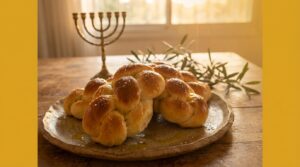 Image illustrating:Traditional Jewish Rolls from the Heart of Israel