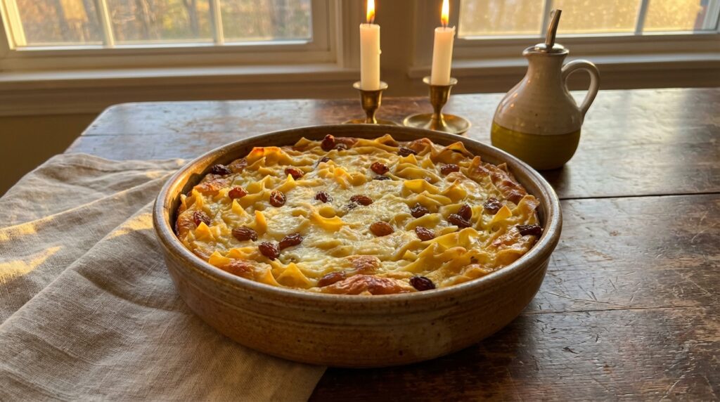 Image illustrating:Discover the Rich History of Traditional Kugel