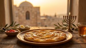 Image illustrating:Traditional Malawach from the Heart of Israel