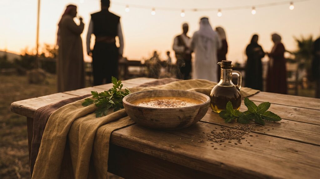 Image illustrating:Traditional Turkish Lentil Dish