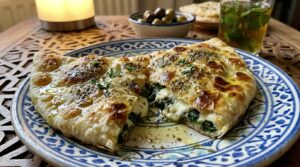 Image illustrating:Authentic Turkish Gozleme Delight