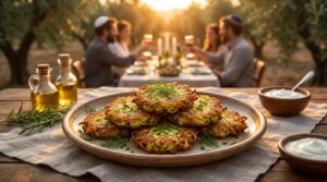 Image illustrating:Delicious Zucchini Latkes for Every Occasion
