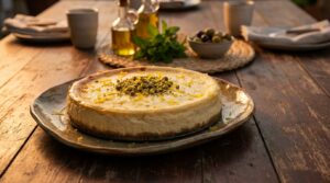 Image illustrating:Authentic Israeli Cheesecake Delight
