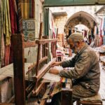 Scenic view of Israeli landscape with traditional elements