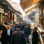 View of Israeli markets showcasing diverse products