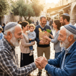 Jewish families supporting each other in Israel