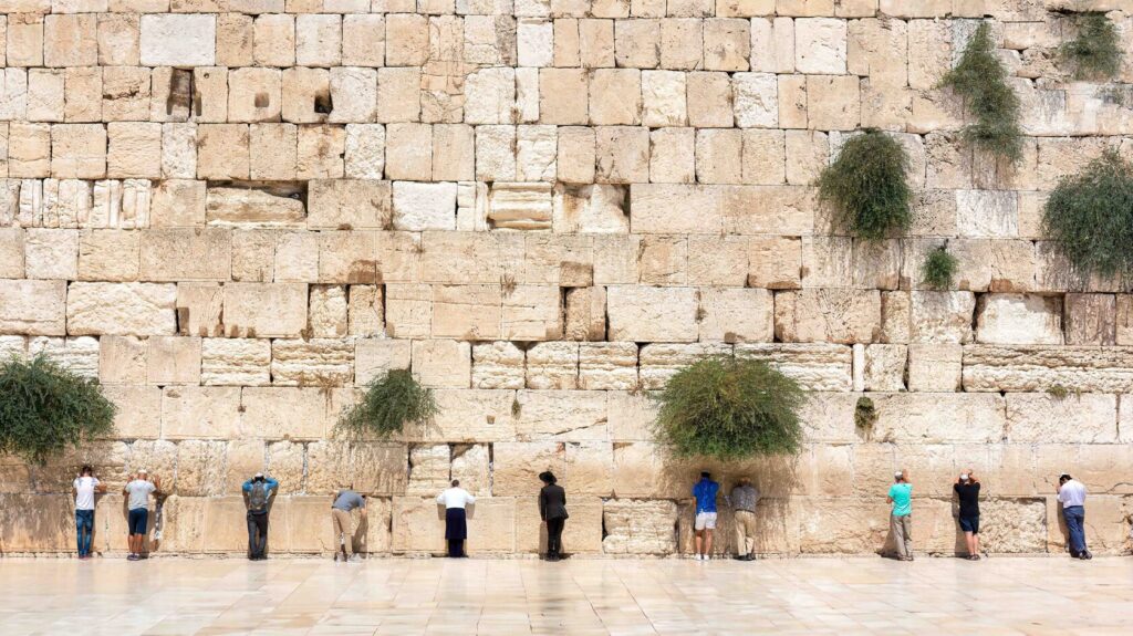 View of Jerusalem's Old City streets