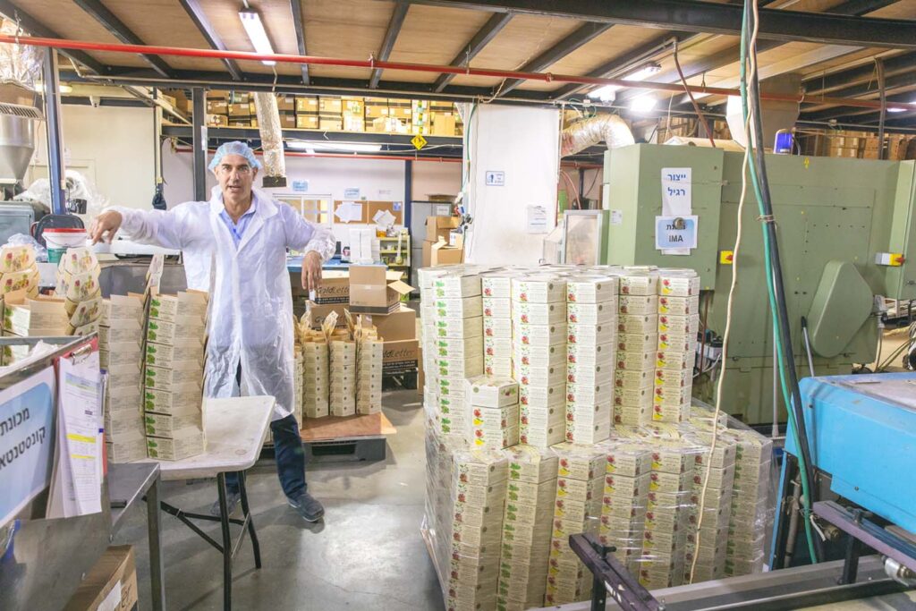 Nof Hagalil is home to Adanim Tea's operations