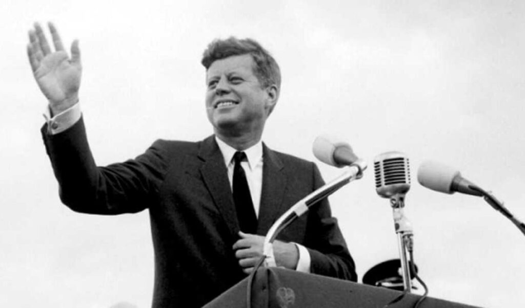 President JFK meeting Israeli leaders in the 1960s