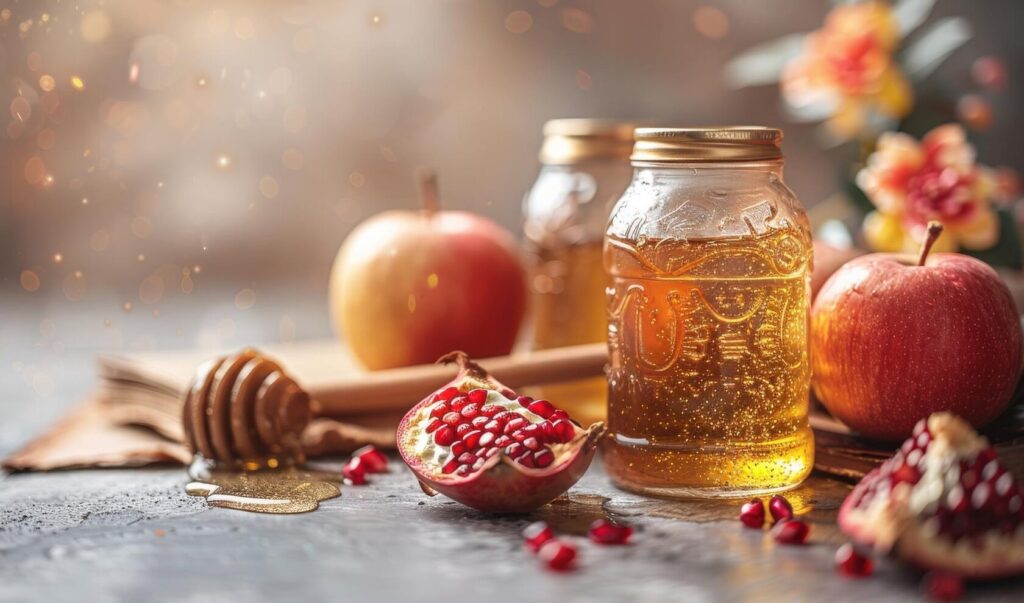 Apples and honey for a sweet new year