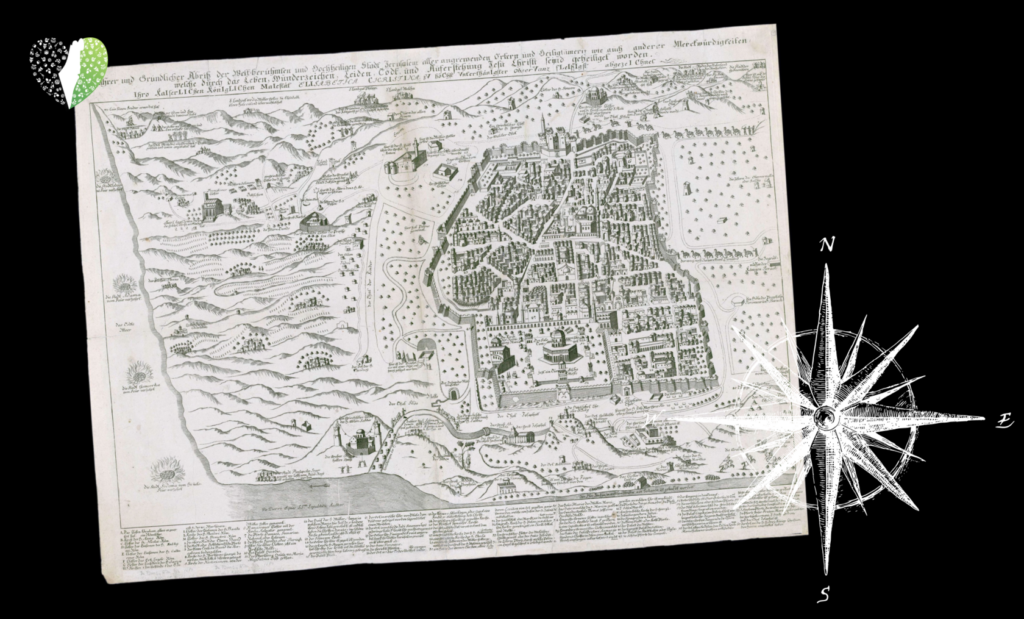 Panoramic view of Jerusalem's historic skyline