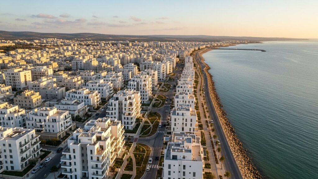 View of Akko in Israel