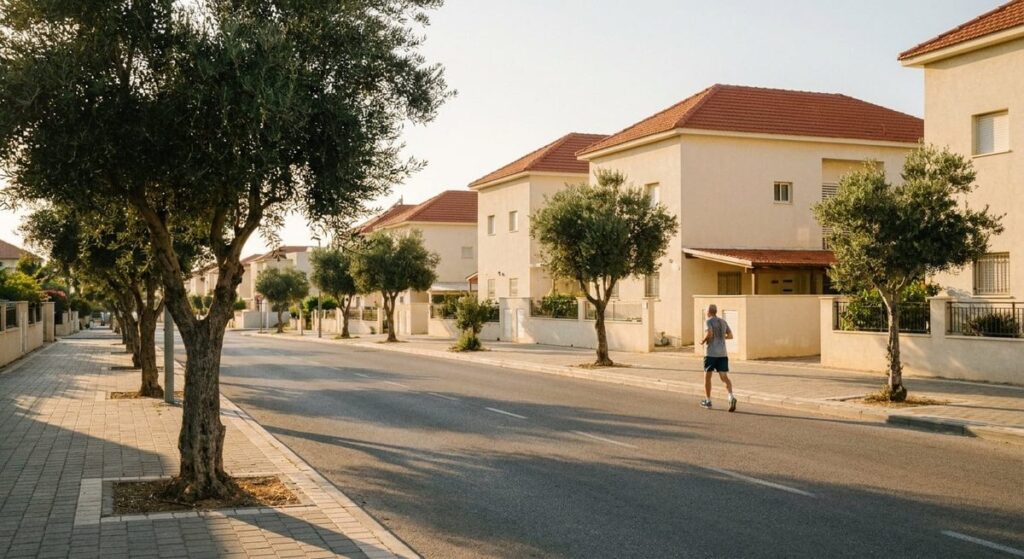 Residential neighbourhood in Ashkelon