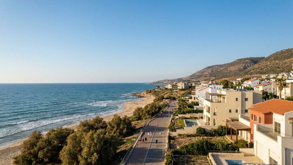 View of Atlit in Israel