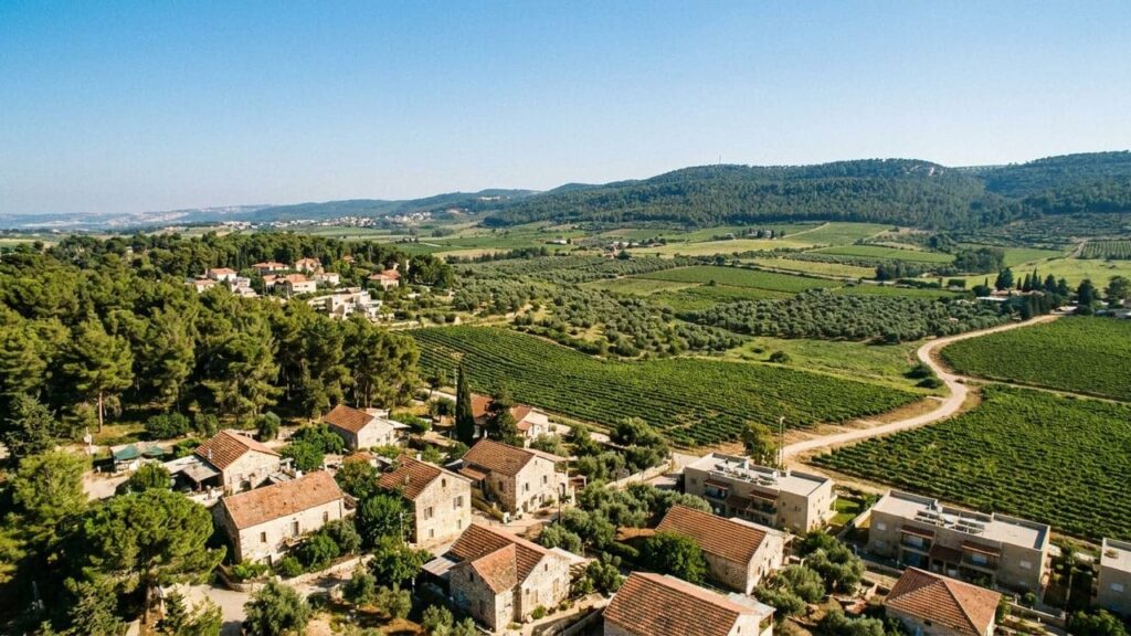 View of Binyamina-Giv'at Ada in Israel