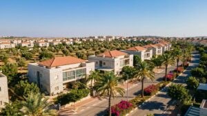 View of El'ad in Israel