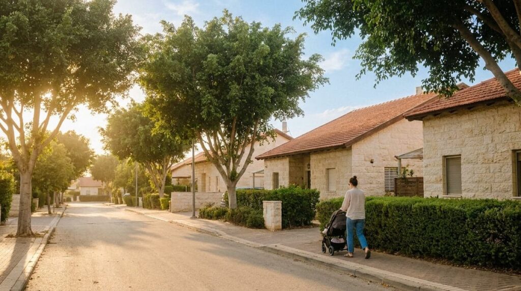Residential neighbourhood in Hatzor HaGlilit