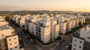 View of Holon in Israel