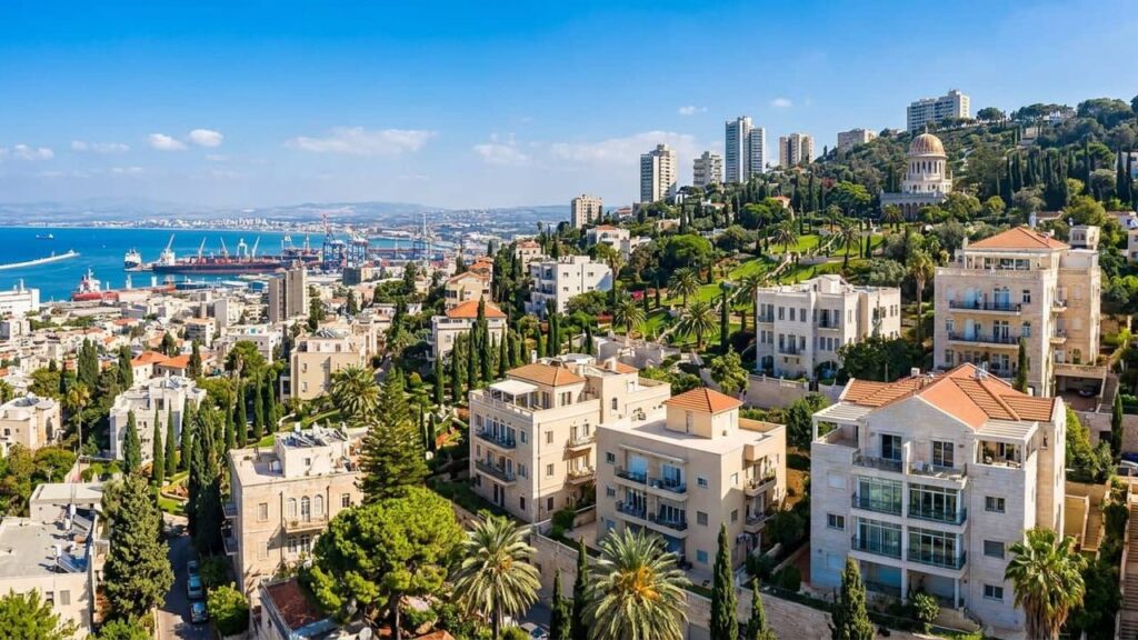 View of Karmiel in Israel