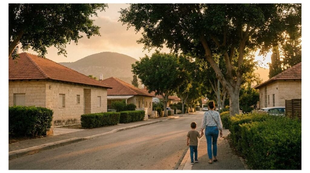 Residential neighbourhood in Kfar Tavor
