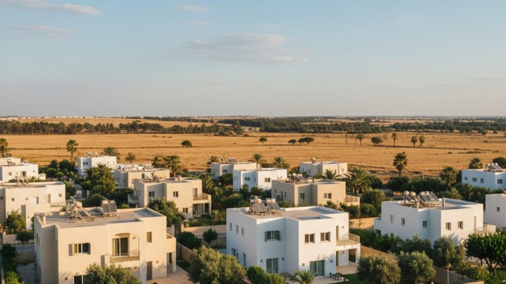 View of Lehavim in Israel