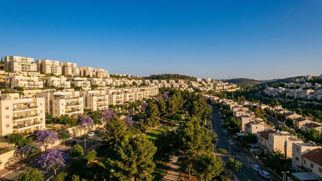 View of Modi'in in Israel