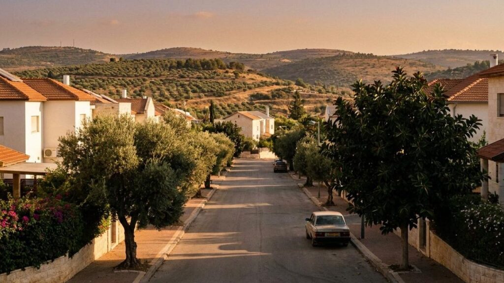 View of Or Aqiva in Israel