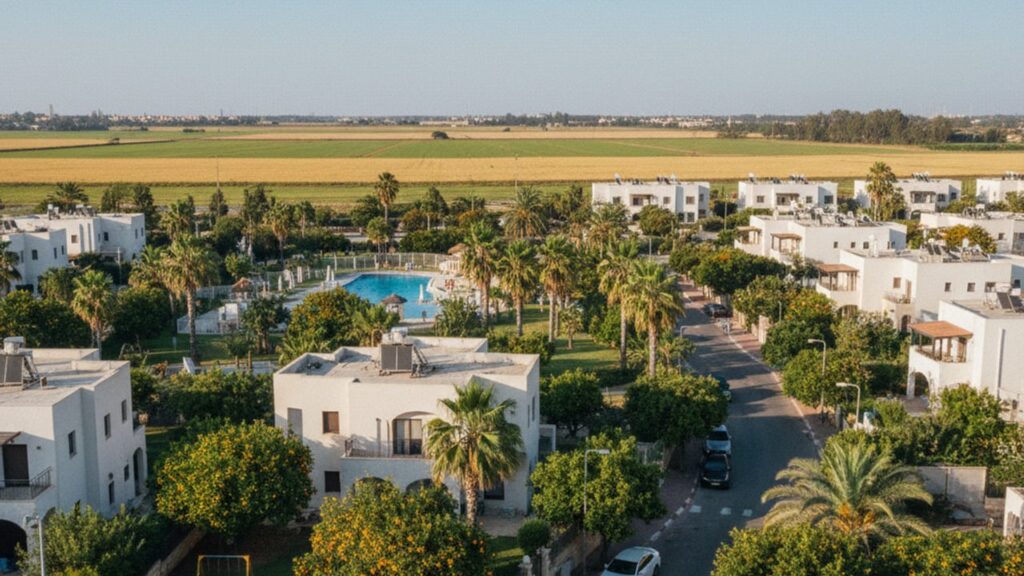 View of Pardesiya in Israel