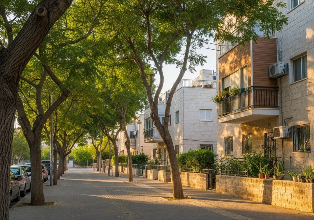 Residential neighbourhood in Rehovot
