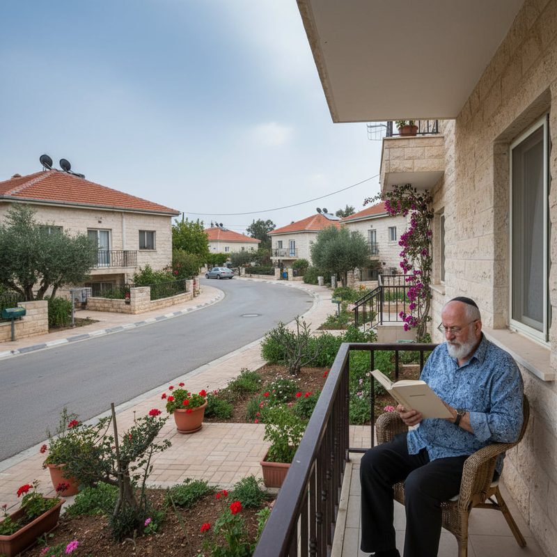 Residential neighbourhood in Safed