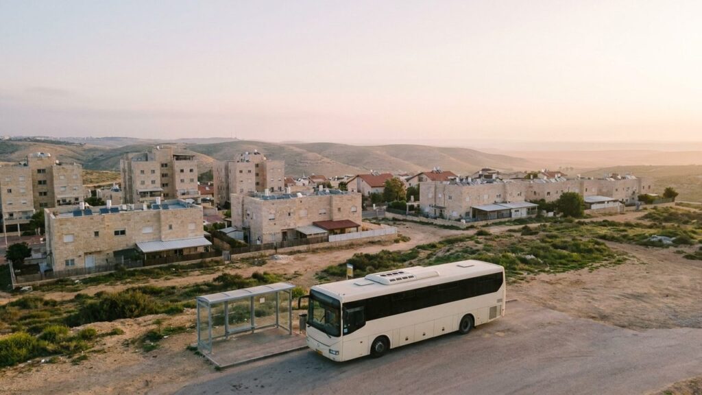 View of Sderot in Israel