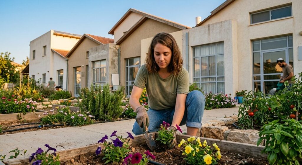 Community life in Tel Mond