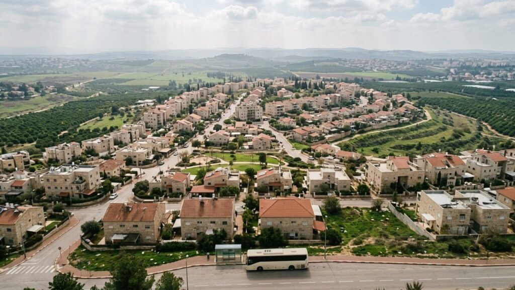 View of Tel Mond in Israel