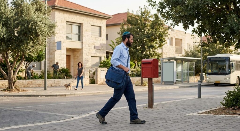 Residential neighbourhood in Yad Binyamin
