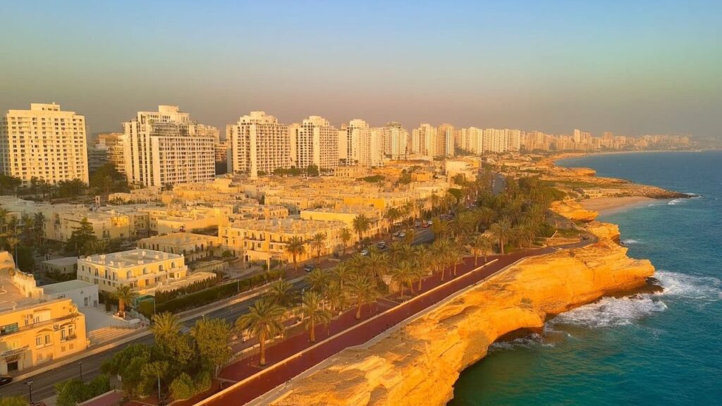 View of Netanya in Israel